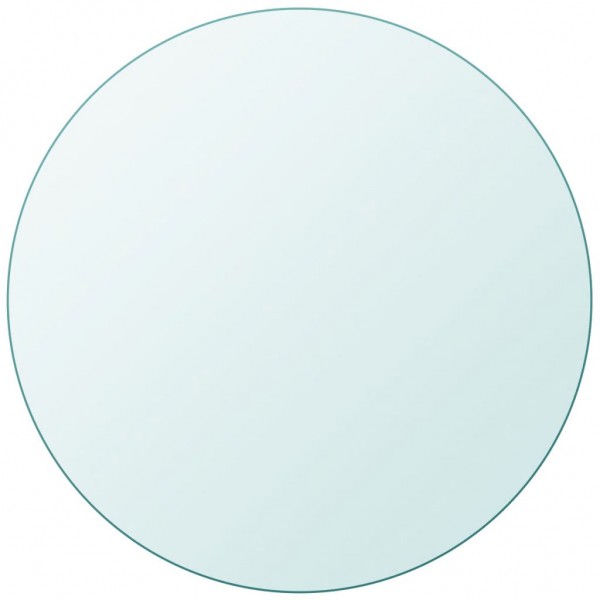 Tampo de mesa. vidro temperado. redondo. 500 mm M 2