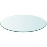 Tablero de mesa de cristal templado redondo 800 mm 1