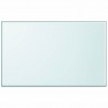 Tablero de mesa de cristal templado cuadrado 1000x620 mm 2