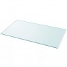 Tablero de mesa de cristal templado cuadrado 1200x650 mm 1