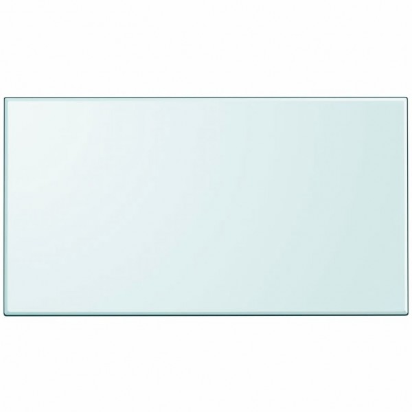 Tablero de mesa de cristal templado cuadrado 1200x650 mm M 2