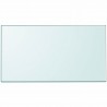 Tablero de mesa de cristal templado cuadrado 1200x650 mm 2
