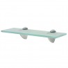 Estante flotante de cristal 30x10 cm 8 mm 1