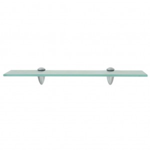 Prateleira flutuante vidro 50x10 cm 8 mm H