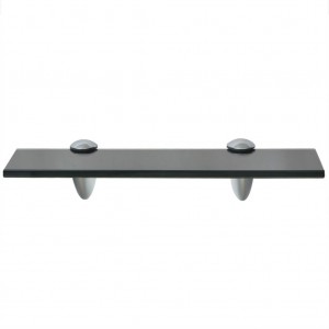 Prateleira flutuante vidro 30x10 cm 8 mm H