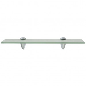 Prateleira flutuante vidro 40x10 cm 8 mm H