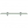 Estante flotante de cristal 40x10 cm 8 mm 2