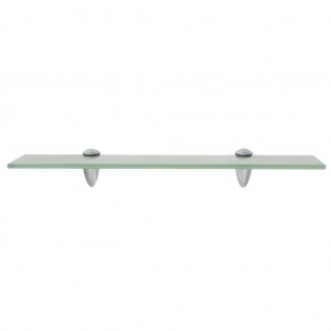 Prateleira flutuante vidro 50x10 cm 8 mm H