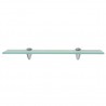 Estante flotante de cristal 50x20 cm 8 mm 2