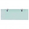 Prateleira flutuante vidro 50x20 cm 8 mm 3