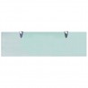 Estante flotante de cristal 70x20 cm 8 mm 3
