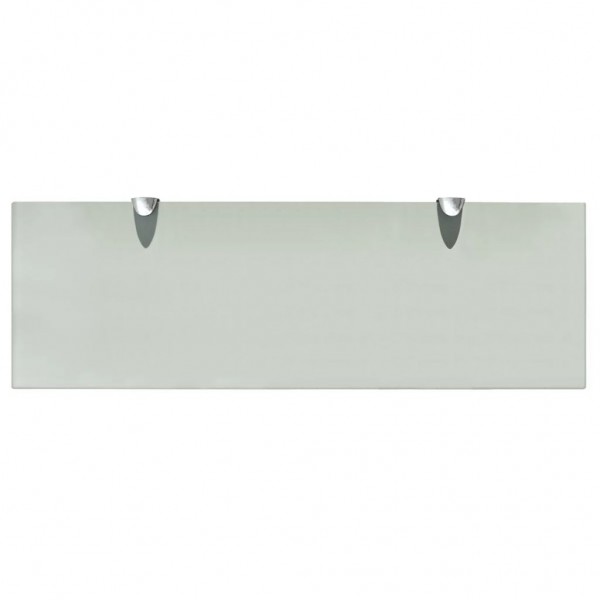 Estante flotante de cristal 60x20 cm 8 mm M 3