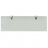 Estante flotante de cristal 60x20 cm 8 mm 3
