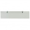 Estante flotante de cristal 80x20 cm 8 mm 3