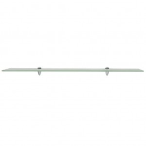 Prateleira flutuante vidro 100x20 cm 8 mm H