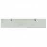 Estante flotante de cristal 100x20 cm 8 mm 3