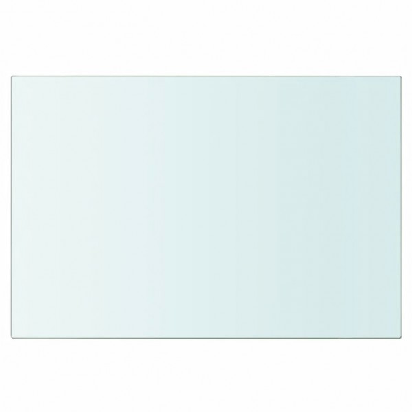 Panel de estante vidrio claro 30x20 cm M 2
