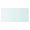 Panel de estante vidrio claro 40x20 cm 2