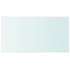 Panel de estante vidrio claro 40x25 cm 2