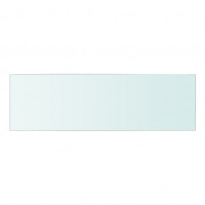 Panel de estante vidrio claro 50x15 cm H