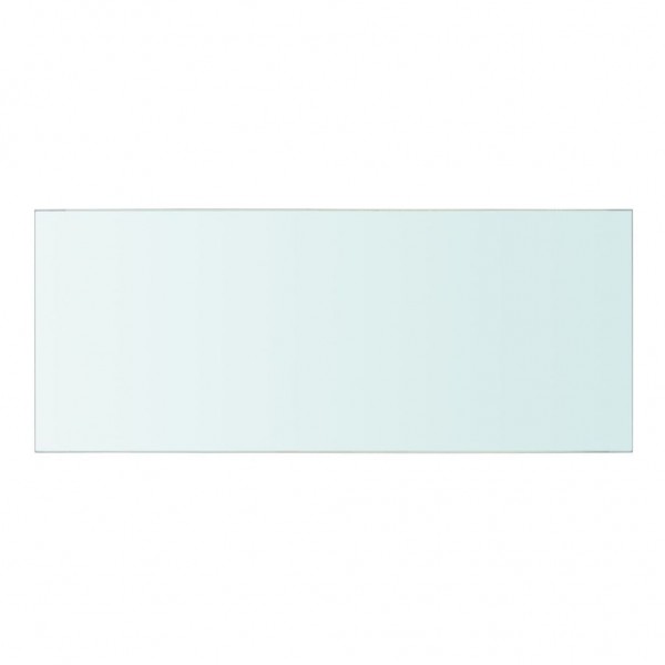 Panel de estante vidrio claro 50x20 cm M 2