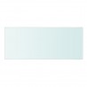 Panel de estante vidrio claro 50x20 cm 2