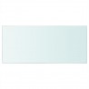 Panel de estante vidrio claro 50x25 cm 2