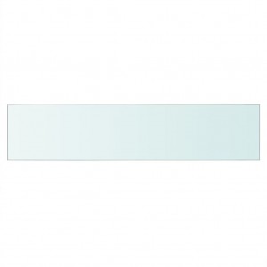 Panel de estante vidrio claro 60x12 cm H