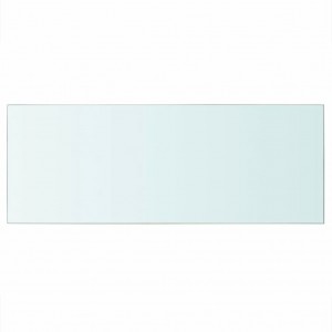 Panel de estante vidrio claro 60x25 cm H