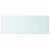 Panel de estante vidrio claro 60x25 cm 2