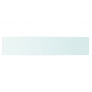 Panel de estante vidrio claro 70x15 cm H