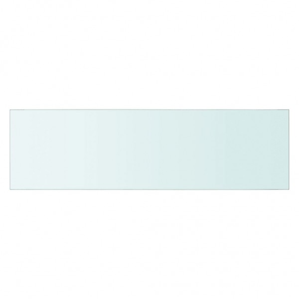 Panel de estante vidrio claro 70x20 cm M 2