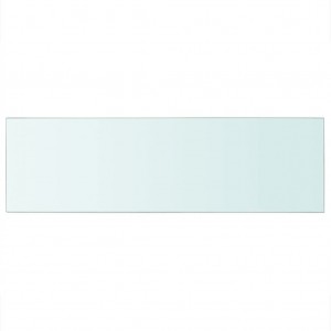 Prateleira de vidro 80x25 cm transparente H