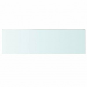 Prateleira de vidro 100x30 cm transparente H