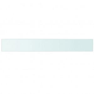 Panel de estante vidrio claro 110x15 cm H
