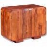 Aparador de madera maciza de sheesham 75x35x60 cm 1