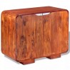 Aparador de madera maciza de sheesham 75x35x60 cm 4