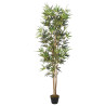 Árvore de bambu artificial 552 folhas 120 cm verde 1