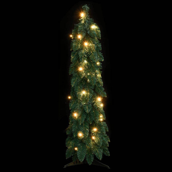 Árvore de Natal artificial iluminada com 45 LEDs 90 cm M 2
