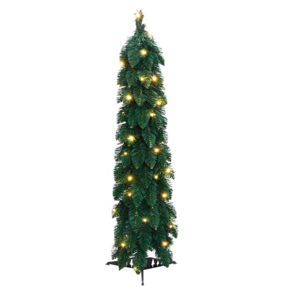 Árbol de Navidad artificial iluminado con 45 LEDs 90 cm M 3