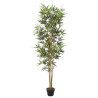 Árvore de bambu artificial 368 folhas 80 cm verde 1