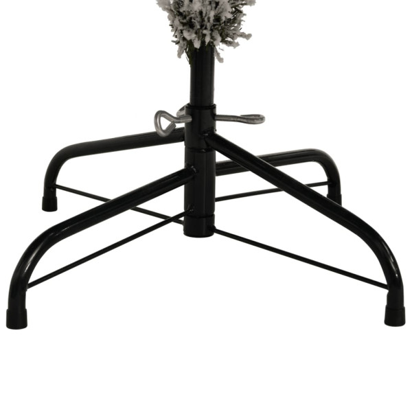 Árvore de Natal artificial articulada c/ flocos de neve 270 cm M 5