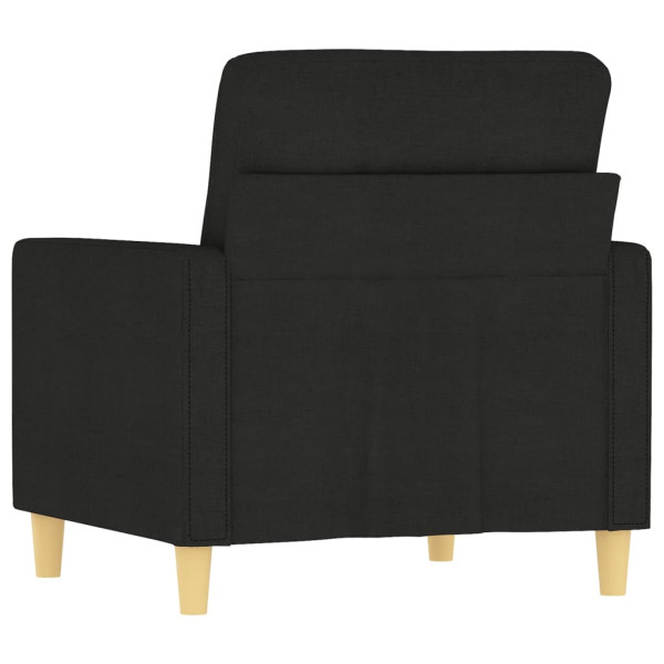 Sillón de tela negro 60 cm M 5