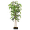 Árvore de bambu artificial 730 folhas 120 cm verde 2