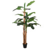 Bananeira artificial 22 folhas 200 cm verde 1