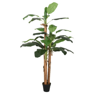 Bananeira artificial 18 folhas 150 cm verde H