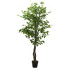 Árbol ficus artificial con 756 hojas verde 150 cm 2