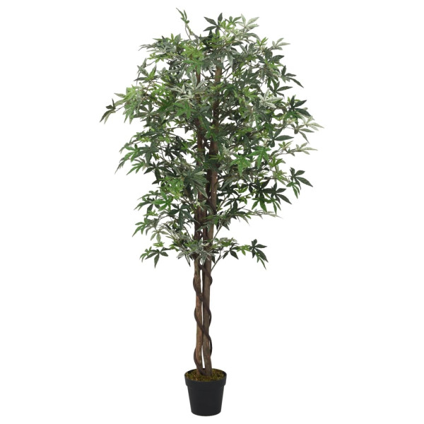Arce artificial con 504 hojas verde 150 cm D