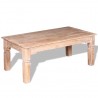 Mesa de centro de madera de acacia 110x60x45 cm 3