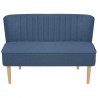 Sofá de tecido 117x55.5x77 cm azul 3